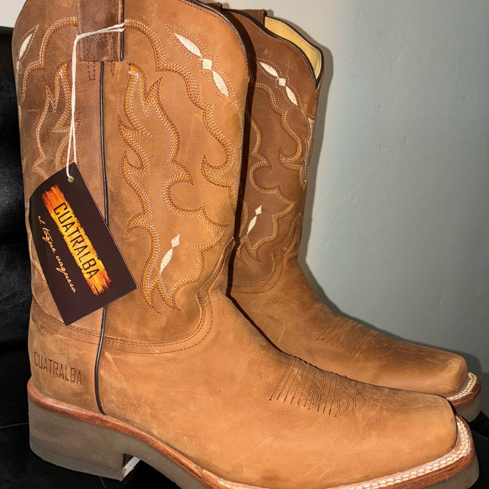 Men's Brown Western Boots